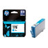 HP №178 Картридж голубой для DeskJet-3070, PhotoSmart-5510 / 5515 / 6510 / 7510 / B010 / B109 / B110 / B209 / B210 / C309 / C310 / C410 / C5383 / C6383 / D5463, PhotoSmart Pro-B8553