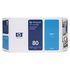 HP № 80 Картридж голубой для DesignJet-1050 / 1055