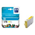 HP №178 Картридж желтый для DeskJet-3070, PhotoSmart-5510 / 5515 / 6510 / 7510 / B010 / B109 / B110 / B209 / B210 / C309 / C310 / C410 / C5383 / C6383 / D5463, PhotoSmart Pro-B8553