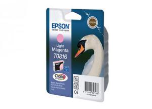 EPSON (C13T08164A10) Картридж светло-пурпурный большой емкости для Stylus Photo-1410 / R270 / R290 / R295 / R390 / RX590 / RX610 / RX615 / RX690 / T50 / T59 / TX650 / TX659 / TX700 / TX710 / TX800