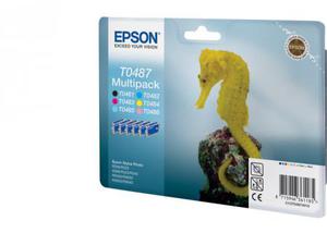 Epson Чернильный картридж Epson T048 7 Color Ink Cartridges Multi-Pack (C13T04874010)