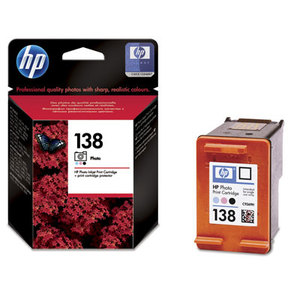 HP № 138 Фотокартридж для DeskJet-460 / 5443 / 5743 / 5943 / 6540 / 6543 / 6623 / 6843 / 6943 / 6983 / 9803 / D4163 / D4263 / D4363, OfficeJet-6213 / 6313 / 6315 / 7213 / 7313 / 7410 / 7413 / H470 / J5783 / J6410 / J6413 / K7100ser / K7103, PhotoSmart-2573 / 2575 / 2600ser / 2610 / 2613 / 2713 / 8049 / 8050 / 8053 / 8150 / 8153 / 8453 / 8753 / C3100ser / C3183 / C4100ser / C4183 / C4340ser / C4342 / C4343 / C4344 / C4345 / C4348 / C4400ser / C4435 / C4440 / C4450 / C4472 / C4473 / C4480 / C4483 