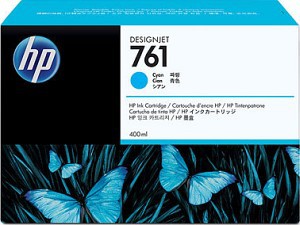 HP №761 Тройная упаковка голубых картриджей для DesignJet-T7100