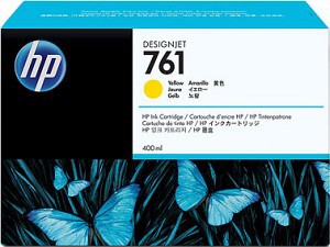 HP №761 Тройная упаковка желтых картриджей для DesignJet-T7100