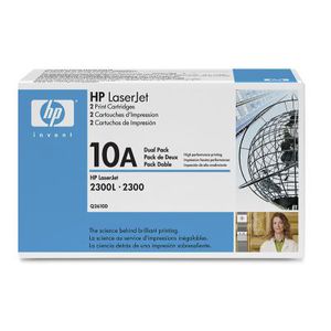 HP Двойная упаковка картриджа Q2610A для LaserJet-2300