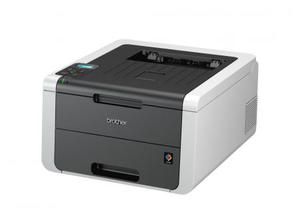Принтер Brother HL-3170CDW, цветной светодиодный, A4, 22стр/мин, 128Мб, дуплекс, LAN, WiFi, USB (старт.картриджи на 1000стр)