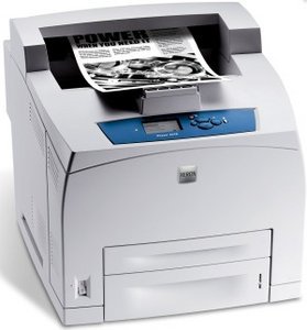 Принтер Xerox Phaser 4510DX ч/б лаз. А4 43ppm LAN 1200dpi дупл. LTD OCT HDD40GB