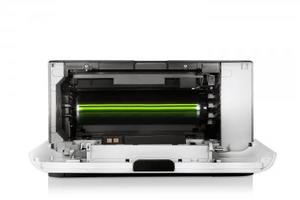 Цветной лазерный принтер Samsung CLP-365W (A4, 16/4 стр./мин, 2400x600dpi, 256Мб, SPL-C, USB, Ethernet 10/100BaseTX, IEEE 802.11 b/g/n, лоток на 150 листов) - белый