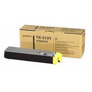  Тонер Kyocera TK-520 Y Yellow Toner Cartridge (TK-520Y)