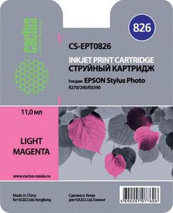Картридж струйный Cactus для Epson Stylus Photo R270 / 290 - светло-пурпурный 460 стр. 11 мл.